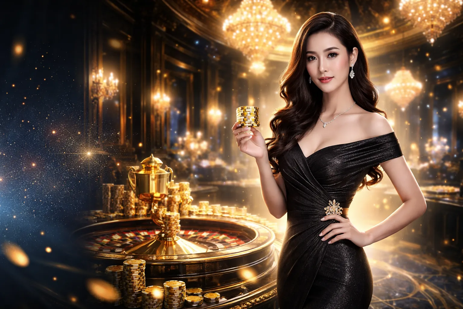 Hình ảnh bàn chơi game bài tại 88b với các quân bài và chip, thể hiện sự hấp dẫn của trò chơi trực tuyến